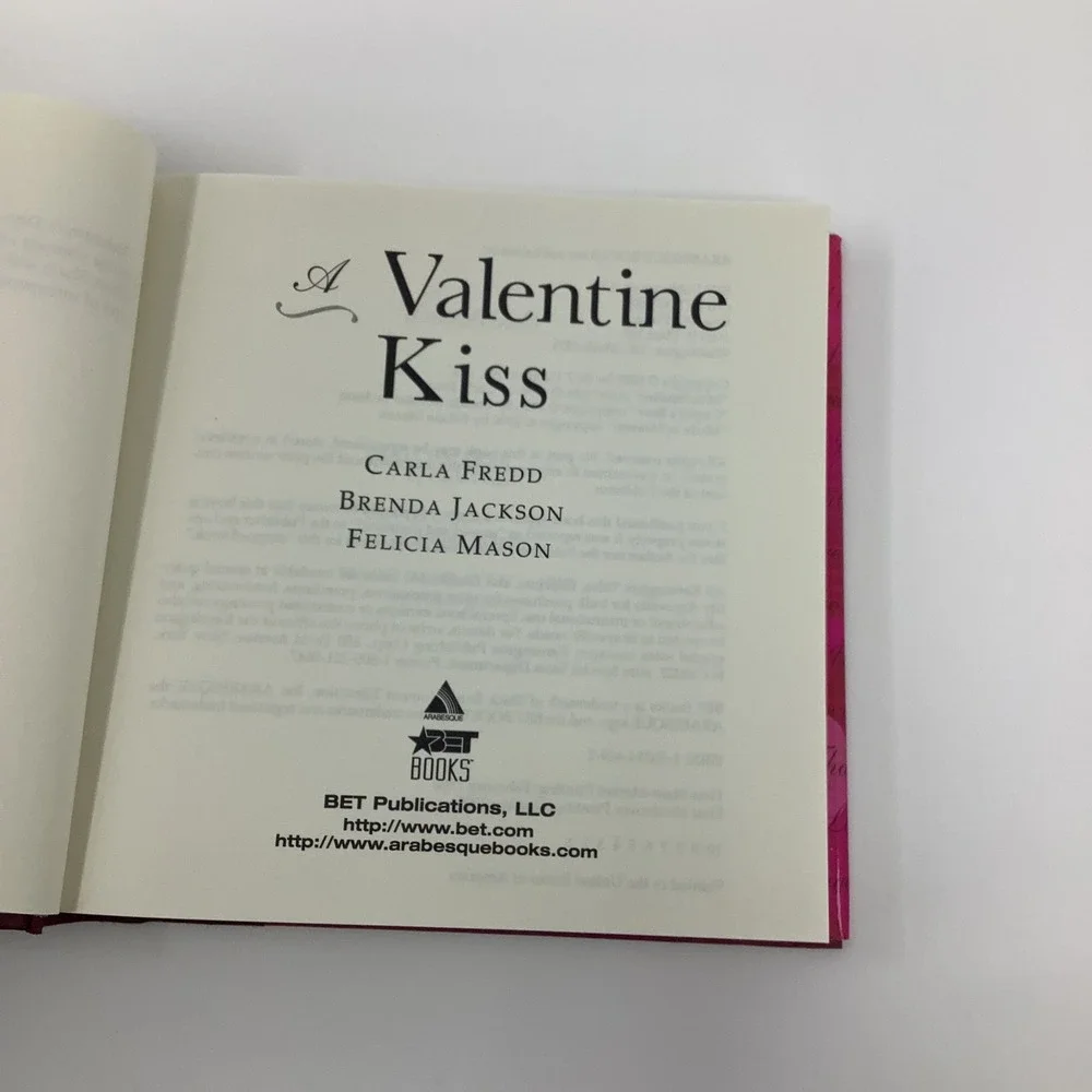 A Valentine Kiss Anthology By Carla Fredd Brenda Jackson‎ Felicia 2005 Romance